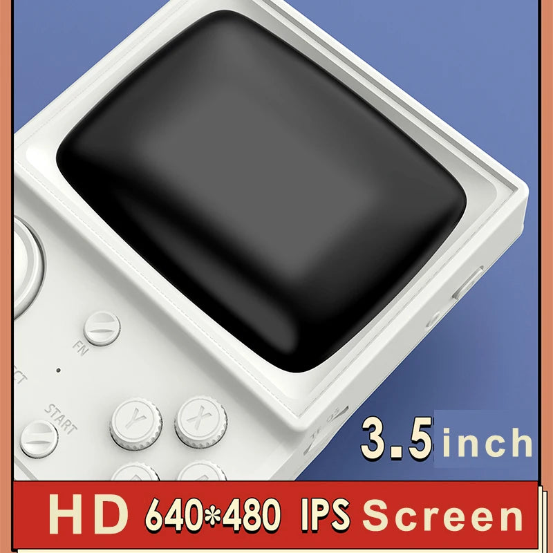 R36T Retro Handheld Video Game Console EmuEMEC System 3.5 Inch IPS Screen 2025 New Upgrade Portable Pocket Video Party Player