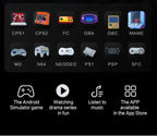 2025 E6MAX Android Convenient Handheld Game Players 8-core 64 bit touch screen 4+32GB Retro Nostalgic 5-Inch Screen Game Machine