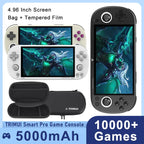 TRIMUI Smart Pro Video Game Console for Kids Adult 4.96 Inch Screen Linux Pocket Double Joystick Handheld Game Player Console