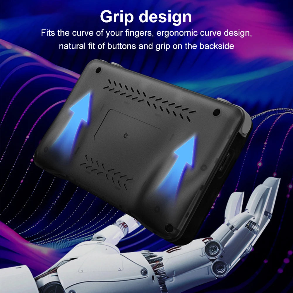 XF40H Video Game Console 4.0inch IPS Screen 2.4G WIFI RK3326 1.5 GHz 64bit Open Source Linux System 4000mAh Retro Game Player
