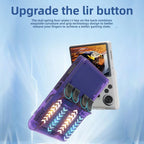 2025 New R40S PRO 256GB Handheld Game Console w/Joystick, 30000+ Retro Games, Linux OS, Transparent Shell, MP4 Player, Kids Gift