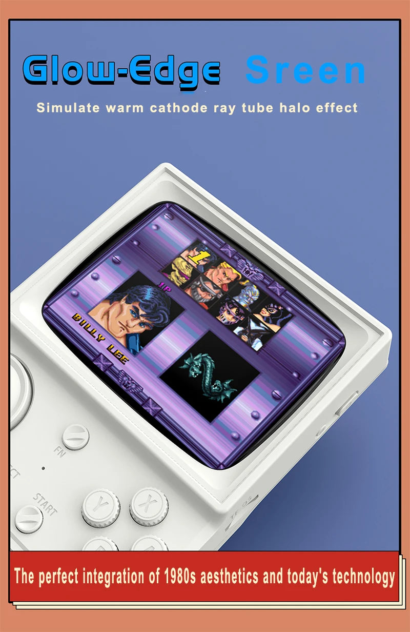 R36T Retro Handheld Video Game Console EmuEMEC System 3.5 Inch IPS Screen 2025 New Upgrade Portable Pocket Video Party Player