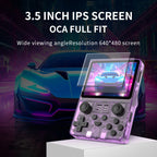 NEW POWKIDDY RGB20S Transparent Handheld Game Console 3.5 Inch 640*480 IPS Screen ArkOS Opendinglinux Gaming Children's Gifts