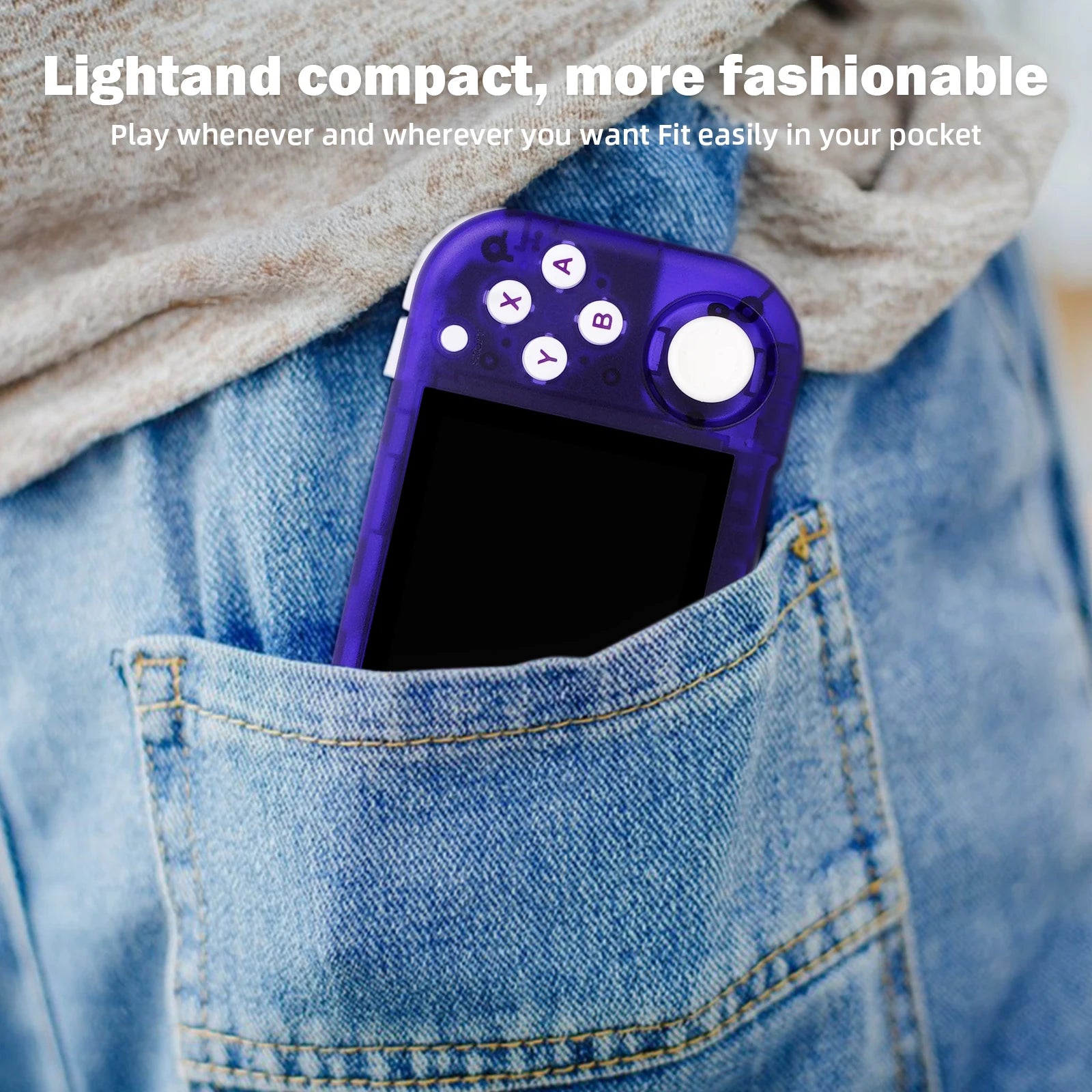 Ampown Mini Zero 28 Handheld Game Console 2.8'' IPS Screen AllWinner Processor Android System 2.4GWIFI MAGICX ZERO28 Player Gift