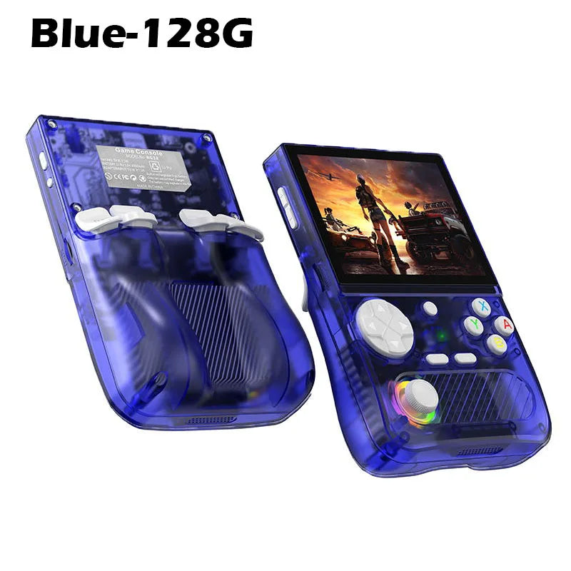 K36S Retro Handheld Game Console 128G Mini Portable 3.5-Inch IPS Screen Video Game Consoles 64G Linux Pocket Game Player Gifts