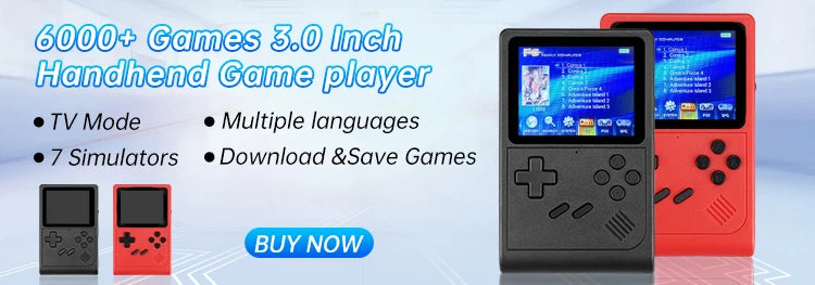 SF3000 Handheld Game Player 4.5 Inch IPS Screen Portable Retro Video Game Console Built-in 20000+ Games for PS1/GBA/SFC