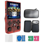 R36 MAX Retro Handheld Game  4.0Inch IPS Screen Console 128GB Portable Pocket Video Player Supports 30+ Emulators