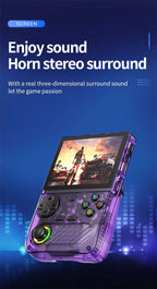 K36S Retro Handheld Game Console 128G Mini Portable 3.5-Inch IPS Screen Video Game Consoles 64G Linux Pocket Game Player Gifts