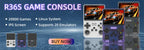 R36S Game Console Linux System 128G Portable Video Consoles 3.5 Inch IPS Screen with Retro Games Pocket Handheld Game Players