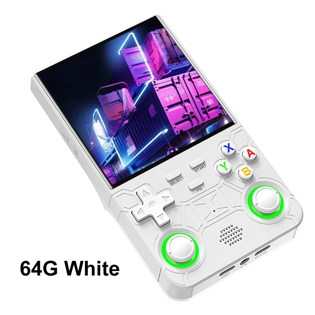 R36 Ultra Retro Handheld Game Console 4.0-inch Open-source Linux System 128/64GB Portable Video Player Handheld Game Console
