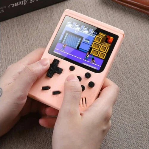 Retro Portable Mini Handheld Video Game Console 8 Bit 3.0 Inch Color LCD Kids Color Game Player Built in 500 Games