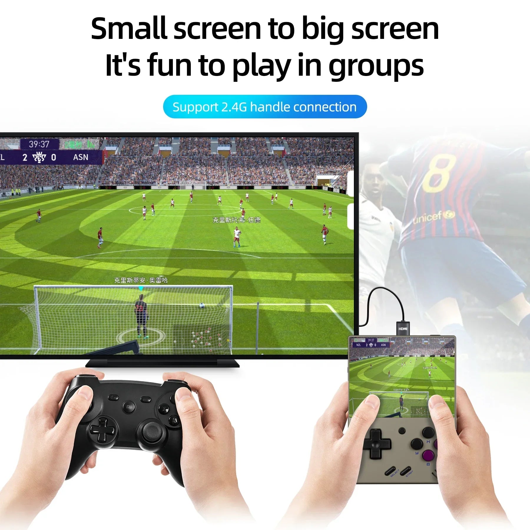 MIYOO Mini Plus Portable Retro Handheld Game Console V2 Mini+ 3.5 Inch IPS Screen Classic Video Game Console Linux System Gift