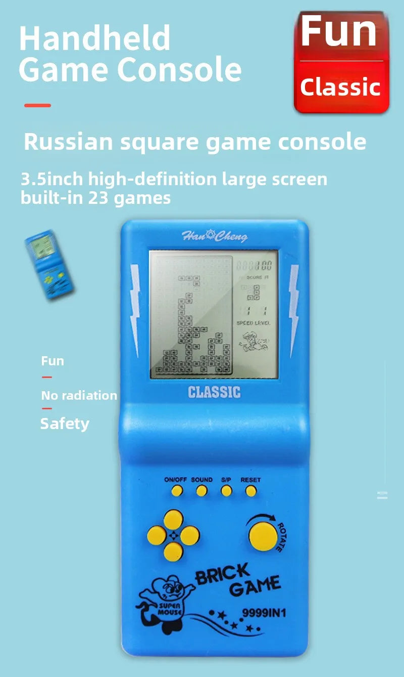 Retro Nostalgic Tetris Game Console Classic 8090 Handheld Game Console Electronic Toys