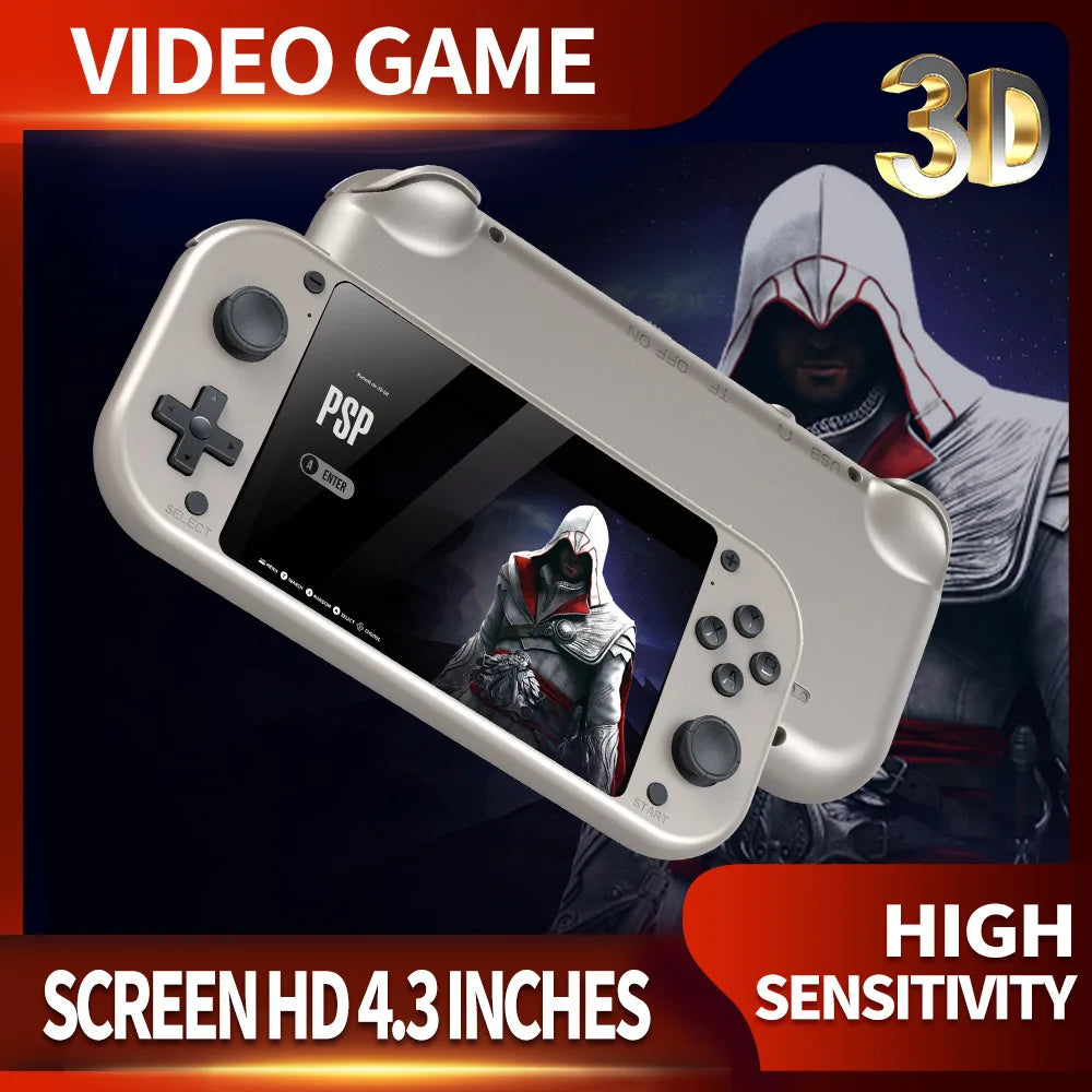 M17 Handheld console Console 4.3 inch LCD screen  Retro Portable Video Game 20000 + Built-in 25 Simulator Video Player