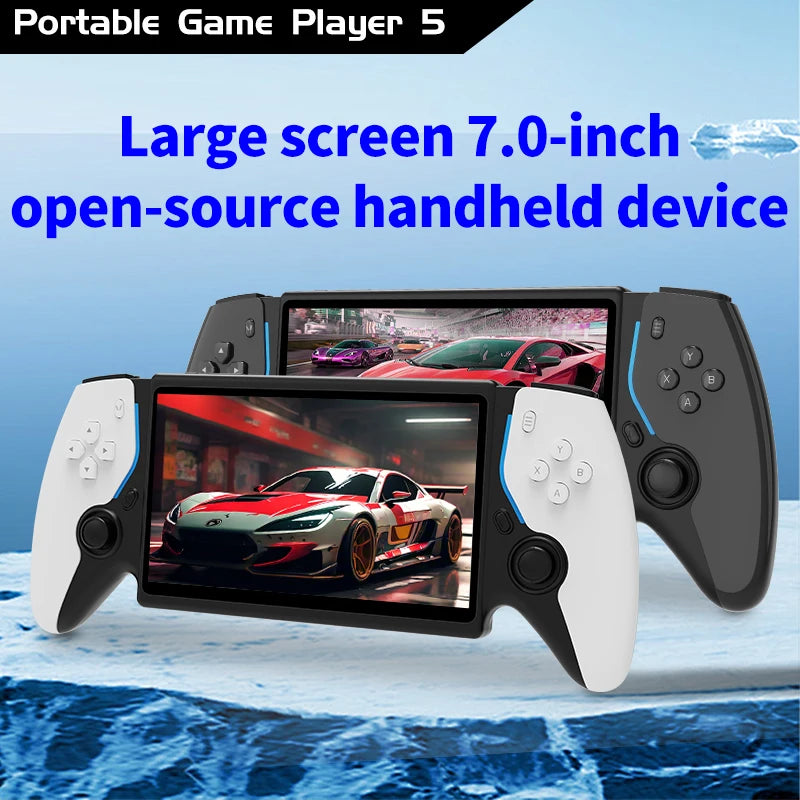 New PSP 7 Inch Portable Retro Game Game Machine HC8000 Retro Handheld Game Machine 64G PSP Gift