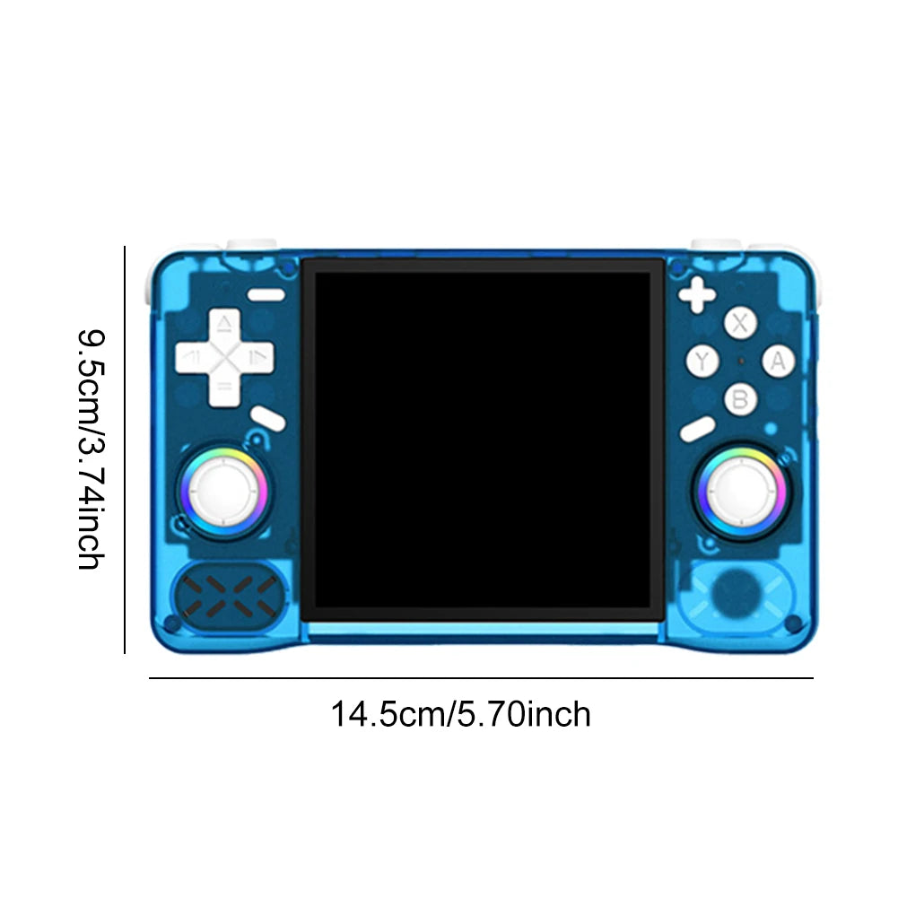 XF40H Video Game Console 4.0inch IPS Screen 2.4G WIFI RK3326 1.5 GHz 64bit Open Source Linux System 4000mAh Retro Game Player