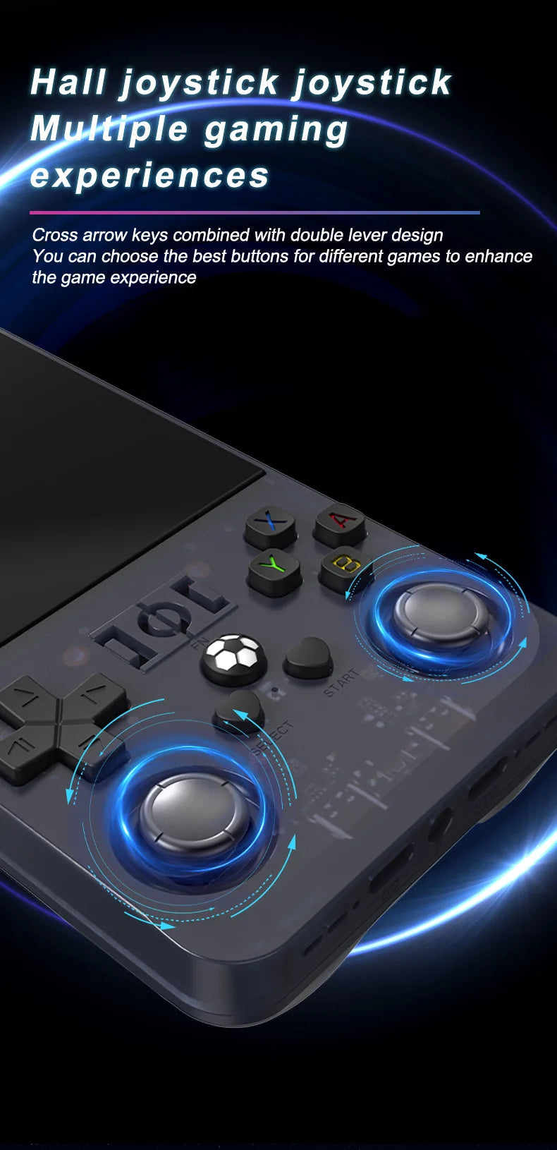 R36 MAX Retro Handheld Game  4.0Inch IPS Screen Console 128GB Portable Pocket Video Player Supports 30+ Emulators