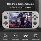M17 Retro Game Handheld Game Player 4.3 Inch 480*272 LCD Screen Retro Video Game Console Emuelec Built-in Game 25 Emulators
