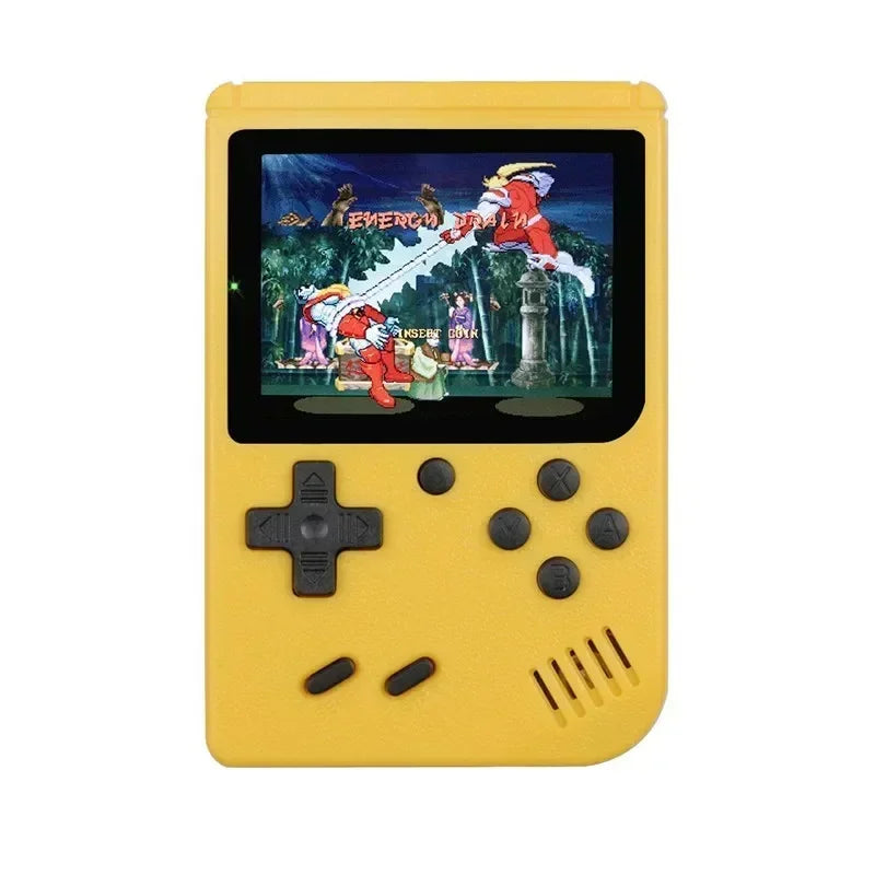 Retro Mini Handheld Video Game Console 8-Bit 3 Inch Color LCD Kids Game Player with Built-in 400 Games Portable Entertainment
