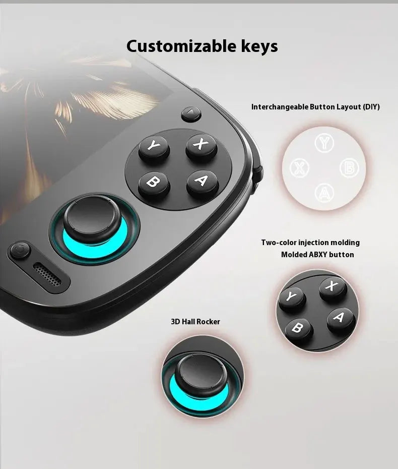 Retroid Pocket 5 SD865 5.5 Inch Oled HD Screen Bluetooth 5.1 Android 5000mAh Battery Android Handheld Game Console