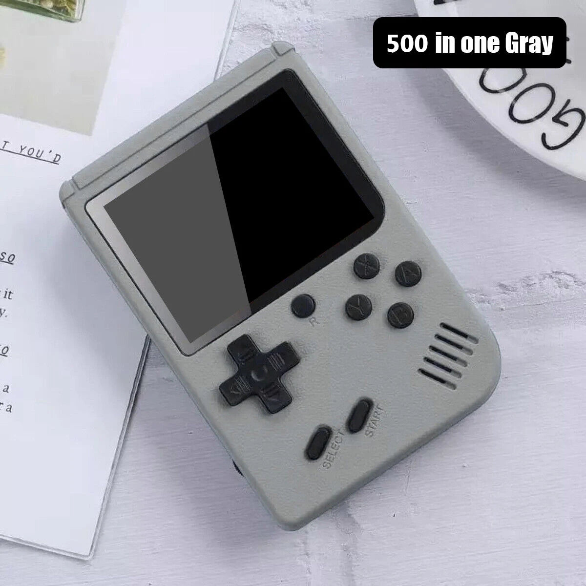 Retro Portable Mini Handheld Video Game Console 8 Bit 3.0 Inch Color LCD Kids Color Game Player Built in 500 Games
