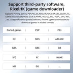 Anbernic RG 35XXPRO 3.5” IPS Screen Video Game Console Linux Built-in 64G Support TV Output Retro Game Player RixelHK Installed