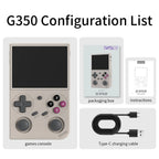 BATLEXP G350 Retro Handheld Game Console 3.5" IPS Screen RK3326 Linux 64bit Dual Joystick Vibration Motor Portable Video Players