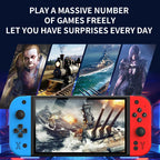 G90 7-inch 64GB 4000mAh portable handheld game console arcade suitable for PSP/PS1 retro TV game controller boys' gift