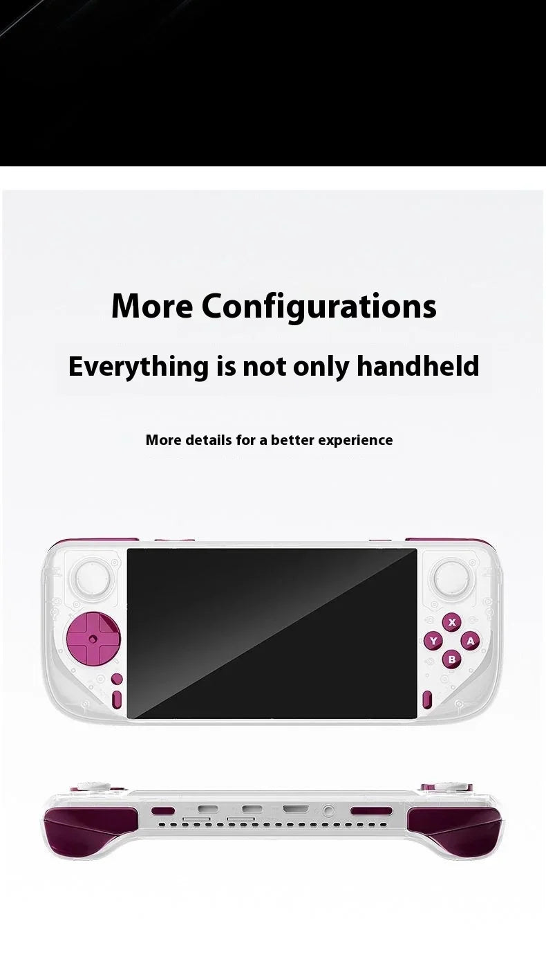 E6 MAX Game Console 5Inch 1280*720 DPI IPS Touch Screen 5000mAh Hall Joystick Handheld Game Consoles Support Projection Custom
