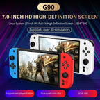 G90 7-inch 64GB 4000mAh portable handheld game console arcade suitable for PSP/PS1 retro TV game controller boys' gift