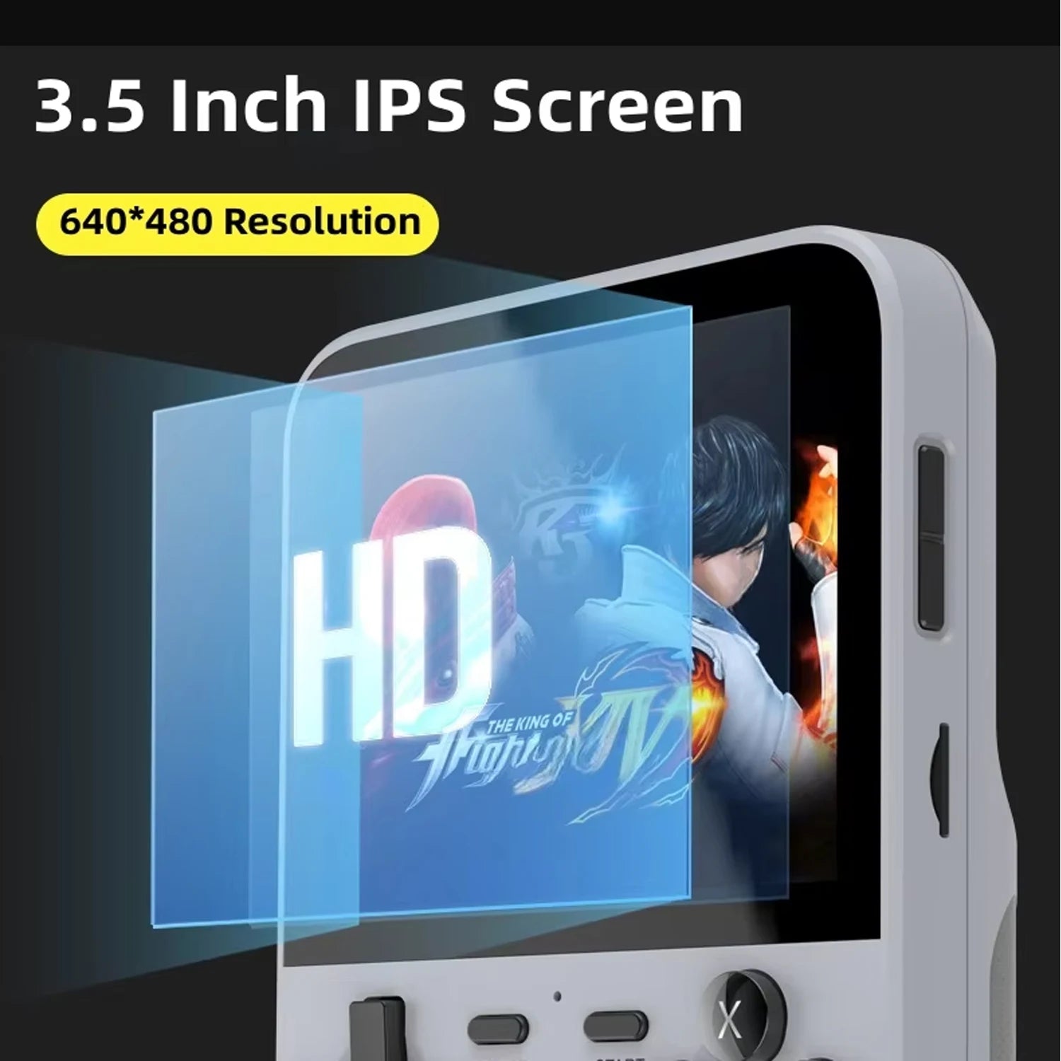 D007 Plus 3.5 Inch IPS Screen Handheld Game Console Players Dual Joystick 10000+ Game Retro Devices Portable Game Consoles