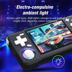 Newest Retro XF35H Handheld Video Game Console Portable 3.5 Inch IPS Screen  Preloaded Games Linux System Pocket Player 128GB