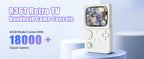 XISKT R36T Retro Portable Pocket Handheld Game Console EmuEMEC System 27+Simulator 18000+Game 3.5''IPS Screen Video Game Console