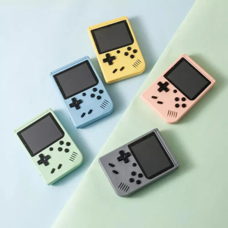 Retro Portable Mini Handheld Video Game Console 8 Bit 3.0 Inch Color LCD Kids Color Game Player Built in 500 Games