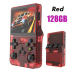BOYHOM Original ARKOS 256G/128G/64G R36S Open Source Retro Handheld Game Console 3.5'' IPS Portable Pocket Game Player MAX