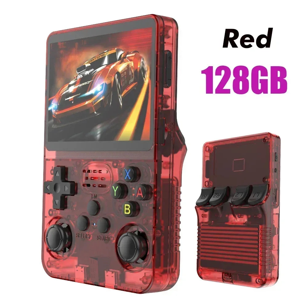 BOYHOM Original ARKOS 256G/128G/64G R36S Open Source Retro Handheld Game Console 3.5'' IPS Portable Pocket Game Player MAX