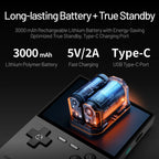 TRIMUI BRICK Handheld Game Console 3.2'' IPS Screen A133P Linux System Trimui UI Metal Back Panel Key LED Lighting Free Keycaps