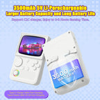 XISKT R36T Retro Portable Pocket Handheld Game Console EmuEMEC System 27+Simulator 18000+Game 3.5''IPS Screen Video Game Console