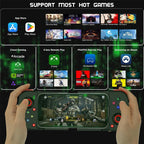 Mobile Controller For IPhone/Android, Ergonomically Designed Mobile Game Controller - Wireless Gamepad For Cloud Gaming And PS