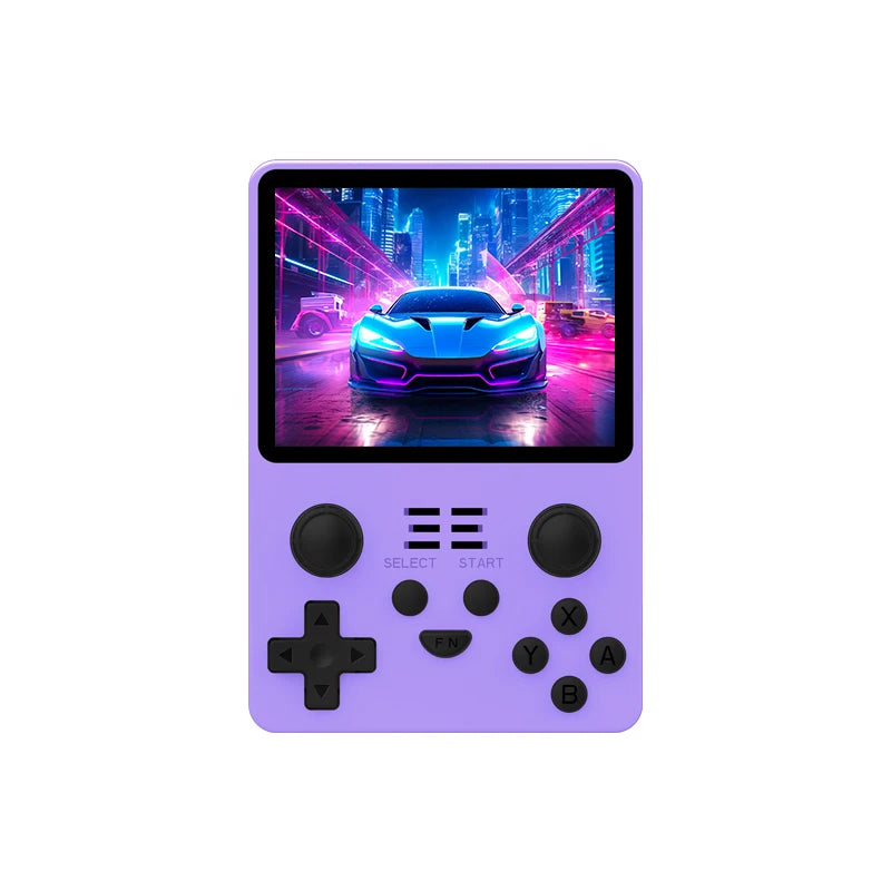 NEW POWKIDDY RGB20S Transparent Handheld Game Console 3.5 Inch 640*480 IPS Screen ArkOS Opendinglinux Gaming Children's Gifts