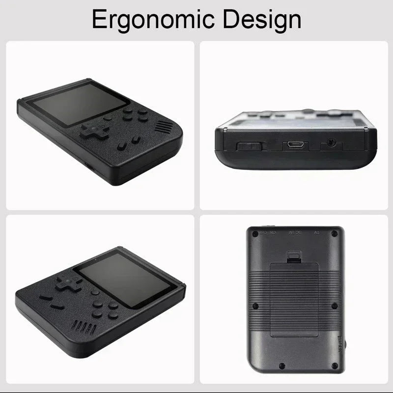 VIVO Portable Retro Mini Game Console 8-Bit Handheld Game Player Built-in 500 Games AV Out Game Console Valentine's Day Gift