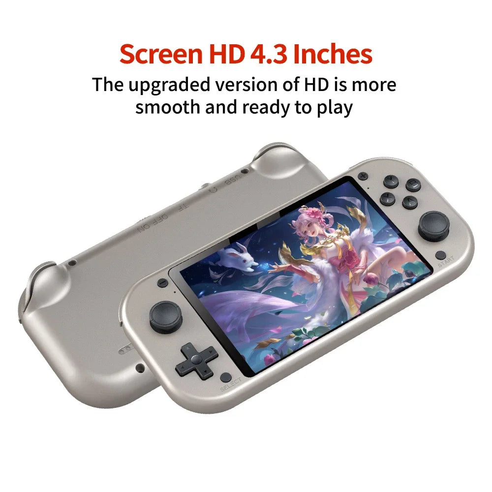 M17 Retro Game Handheld Game Player 4.3 Inch 480*272 LCD Screen Retro Video Game Console Emuelec Built-in Game 25 Emulators