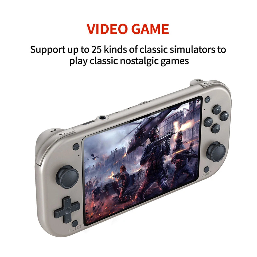 M17 Retro Game Handheld Game Player 4.3 Inch 480*272 LCD Screen Retro Video Game Console Emuelec Built-in Game 25 Emulators