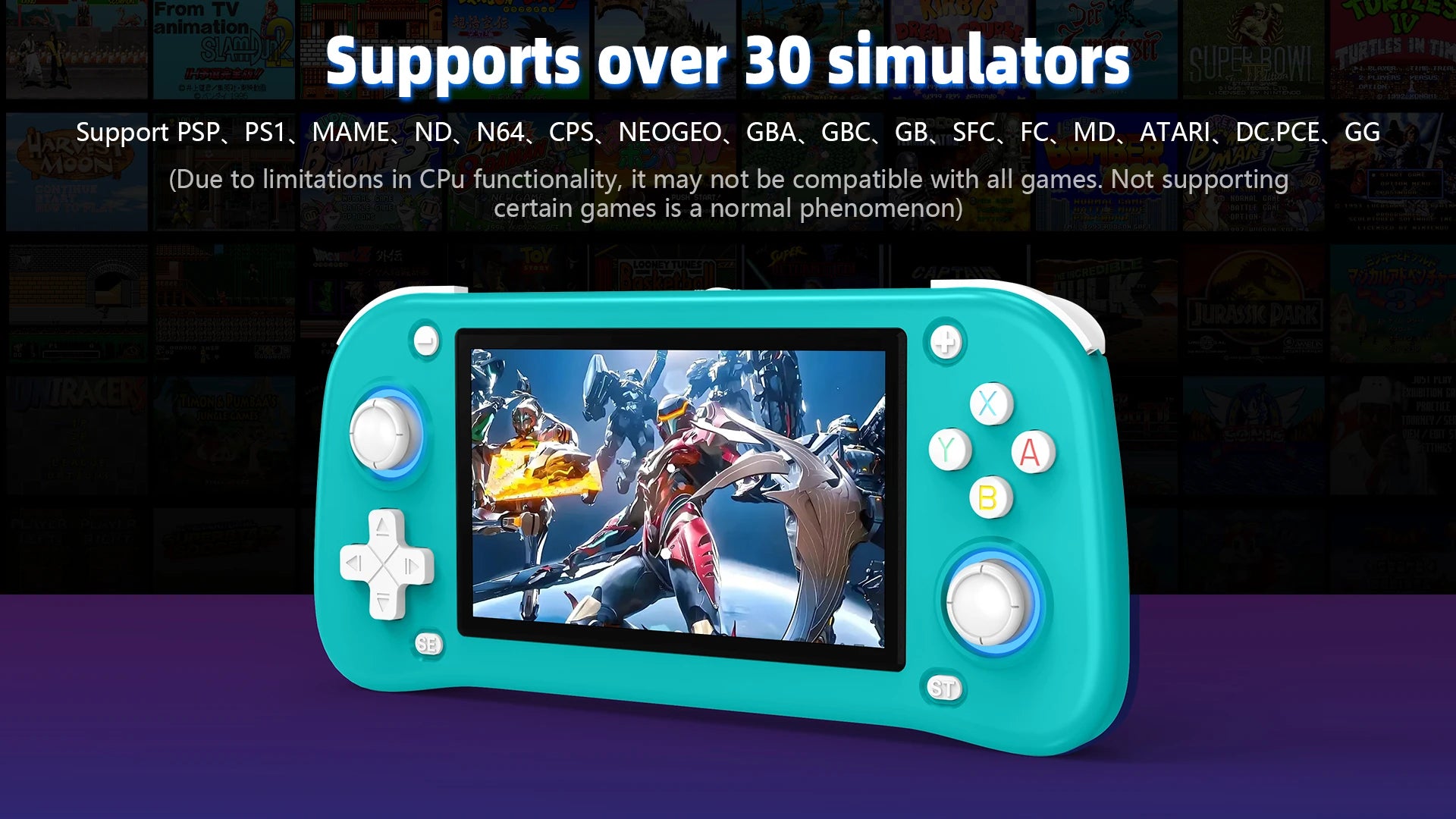AISLPC XF43 Retro Handheld Game Console 4.3 inch Linux System Gaming Players Portable Pocket Hand Game Video Devices Play Gift
