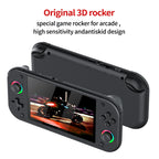 M26 Handheld Game Console Kids Gifts 5.1Inch 64GB IPS Screen 3D Retro Handheld Game Console with 20000 Games