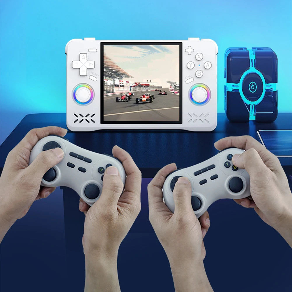 Retro Handheld Game Console with Linux System Mini Video Player 4.0In IPS Screen Portable Wifi Pocket Game Player Gift for Kids