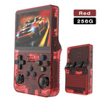 BOYHOM Original ARKOS 256G/128G/64G R36S Open Source Retro Handheld Game Console 3.5'' IPS Portable Pocket Game Player MAX