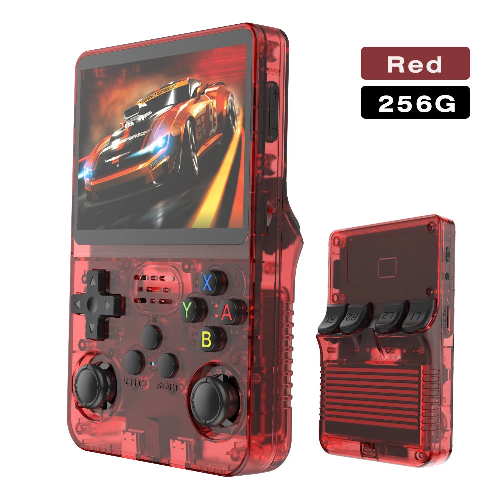 BOYHOM Original ARKOS 256G/128G/64G R36S Open Source Retro Handheld Game Console 3.5'' IPS Portable Pocket Game Player MAX