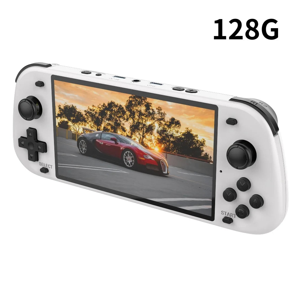 R46S Retro Handheld Game Console Linux System Support WIFI Bluetooth 4 inch Pocket Video Player For PS1 N64 PSP 3D Game R50S