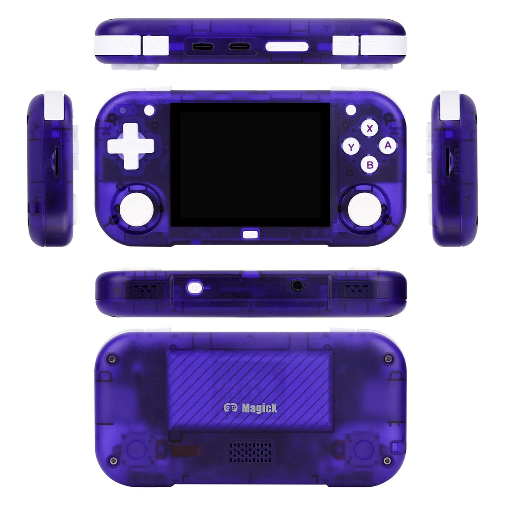 Ampown Mini Zero 28 Handheld Game Console 2.8'' IPS Screen AllWinner Processor Android System 2.4GWIFI MAGICX ZERO28 Player Gift